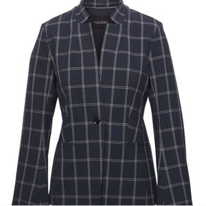 Banana Republic inverted collar blazer.